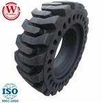Solid Rubber Tyre Wheels Manufacturer - 10x16.5 10-16.5 12x16.5 14x17.5 for Skid Steer Loader