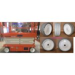 Solid Tires Manufacturer - Special Small for Snorkel S1930E 2.00-8 12x4 310mmx100mm White