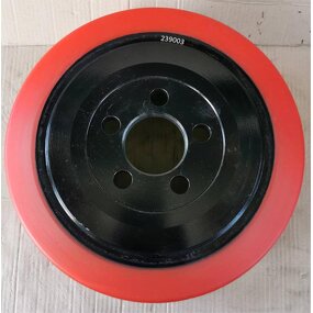 Solid Polyurethane Drive Wheel Manufacturer - Linde 360x140-90mm for Reach Truck R14 R16 R20 R25