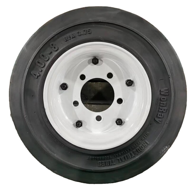 Solid Tires Manufacturer - 16 Special Small for Airport Luggage Trailers Dolly 400-8