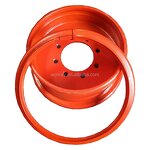 Solid Tyres Manufacturer - 18x7-8 with Steel Rims 4.33R-8 Forklift Wheels