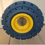 Solid Tire Manufacturer - Front Loader LW300KV LW300FN LW300KN 17.5-25 with Rim 12 Holes