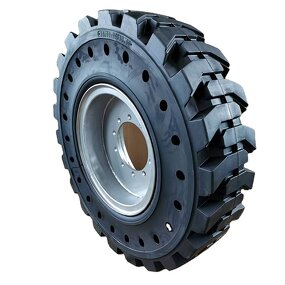 Telehandler Wheel Manufacturer - Genie GTH-844 13.00-24 with Rim Solid Tire