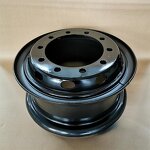 Forklift Parts Manufacturer - Linde 7.00-12 Solid Tires Used Metal Wheel Rim 5.00S-12