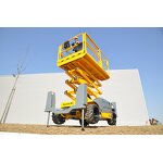 Boom Lift Wheels Manufacturer - Rough Terrain Scissor Lifts Tires 10-16.5 for Haulotte H12SX
