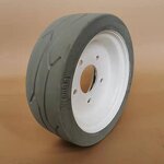 Scissor Lift Parts Manufacturer - Snorkel S1930 Non Marking Wheel 12x4 Solid Tyres 301399