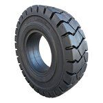 Solid Rubber Tires Manufacturer - 6.50-10 & 5.00F-10 with Steel Rims