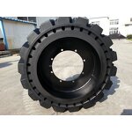 Solid Tyre Manufacturer - 10-16.5 12-16.5 for Skid Steer Loader with Rim