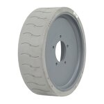 Solid Rubber Tires Manufacturer - for Aerial Work Platform 15x5 Scissor Lift 500kg Load