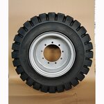 Forklift Truck Solid Tire Manufacturer - 3 Ton 5.00-8 with Rims Assembly