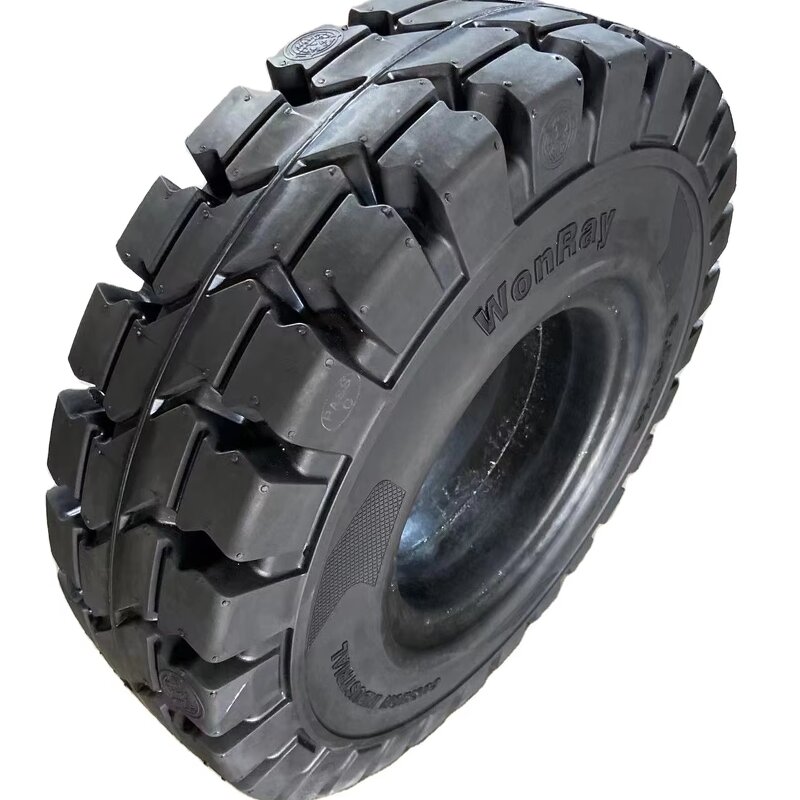 Solid Rubber Tires Manufacturer - 6.50-10 & 5.00F-10 with Steel Rims