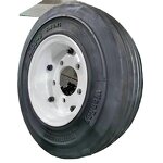 Solid Tires Manufacturer - with Rim for Seaport Container Dolly Airport Trailers 4.00-8