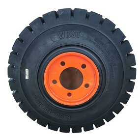 Forklift Truck Wheel Manufacturer - Linde E16 E20 H18 H25 15x4 1/2-8 16x6-8 18x7-8 200x50-10 140x55-9 Clip Tire