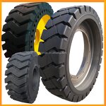 Road Grader Solid Tires Manufacturer - 1400-24 14.00-24 for Motor Grader