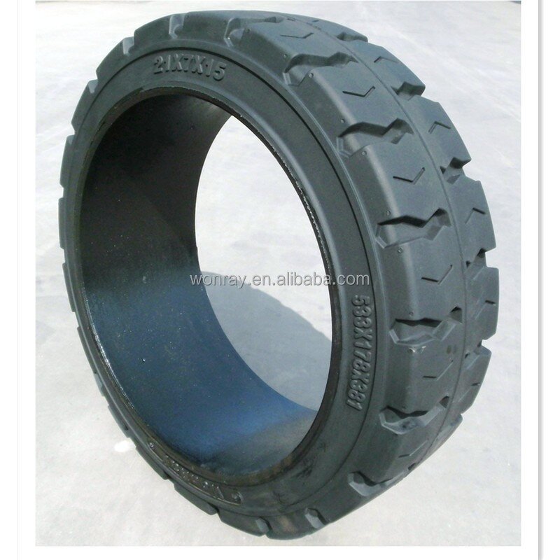 Forklift Solid Tires Manufacturer - Cushion Tyre 21x7x15 21x8x15 21x9x15 22x9x16 16x5x10.5 16x6x10.5