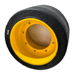 Cushion Rubber Solid Tire Manufacturer - 22x14x16 with Rim for Wirtgen Rx4500 Paver