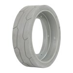 Solid Rubber Tires Manufacturer - for Aerial Work Platform 15x5 Scissor Lift 500kg Load