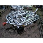 Solid Tire Manufacturer - 3.00-8 Split Rim 5holes Pneumatic Shaped for GSE Dolly