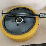 Polyurethane Load Wheel Manufacturer - Linde R14/16 285*100 Ball Bearing for Retail
