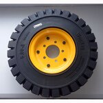 Shipping Container Dolly Wheel Manufacturer - Heavy Duty Caster Solid Tire 7.00-9 6.00-9 7.00-15 7.50-15