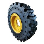 Solid Tire Manufacturer - with Rim 14.00-24 1400x24 for JLG 1055 1255 Telehandler