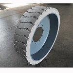 Boom Lifts Parts Manufacturer - Genie Z40 22x7x17 3/4 Solid Rubber Tires Non-marking