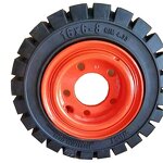 Forklift Truck Wheel Manufacturer - Linde E16 E20 H18 H25 15x4 1/2-8 16x6-8 18x7-8 200x50-10 140x55-9 Clip Tire