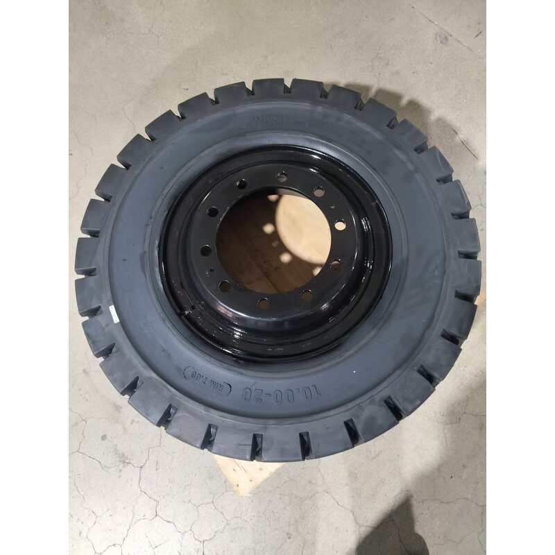 Solid Tire Manufacturer - 10.00-20/7.0 for Terex-Fuchs MHL 340