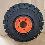 Forklift Truck Solid Tire Manufacturer - Linde E40P-600H 23x9-10 28x12.5-15 with Complete Rim