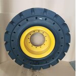 Solid Tire Manufacturer - Front Loader LW300KV LW300FN LW300KN 17.5-25 with Rim 12 Holes