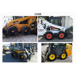 Solid Tire Manufacturer - 23 X 8.5-12 Right Hand for New Holland L553 L554