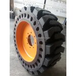 Solid Tyre Manufacturer - 10-16.5 12-16.5 for Skid Steer Loader with Rim