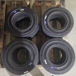 Solid Tires Manufacturer - with Rim for Seaport Container Dolly Airport Trailers 4.00-8