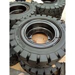 Forklift Truck Wheel Manufacturer - Linde E16 E20 H18 H25 15x4 1/2-8 16x6-8 18x7-8 200x50-10 140x55-9 Clip Tire
