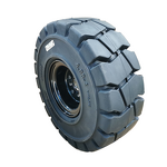 Solid Rubber Tires Manufacturer - 6.50-10 & 5.00F-10 with Steel Rims