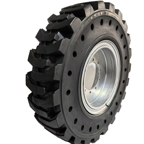 Solid Tire Manufacturer - with Rim 14.00-24 1400x24 for JLG 1055 1255 Telehandler