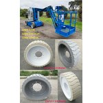 Boom Lifts Parts Manufacturer - Genie Z40 22x7x17 3/4 Solid Rubber Tires Non-marking