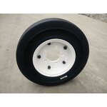 Solid Rubber Tire Manufacturer - Aviation Parts GSE 4.00-8 with Rim