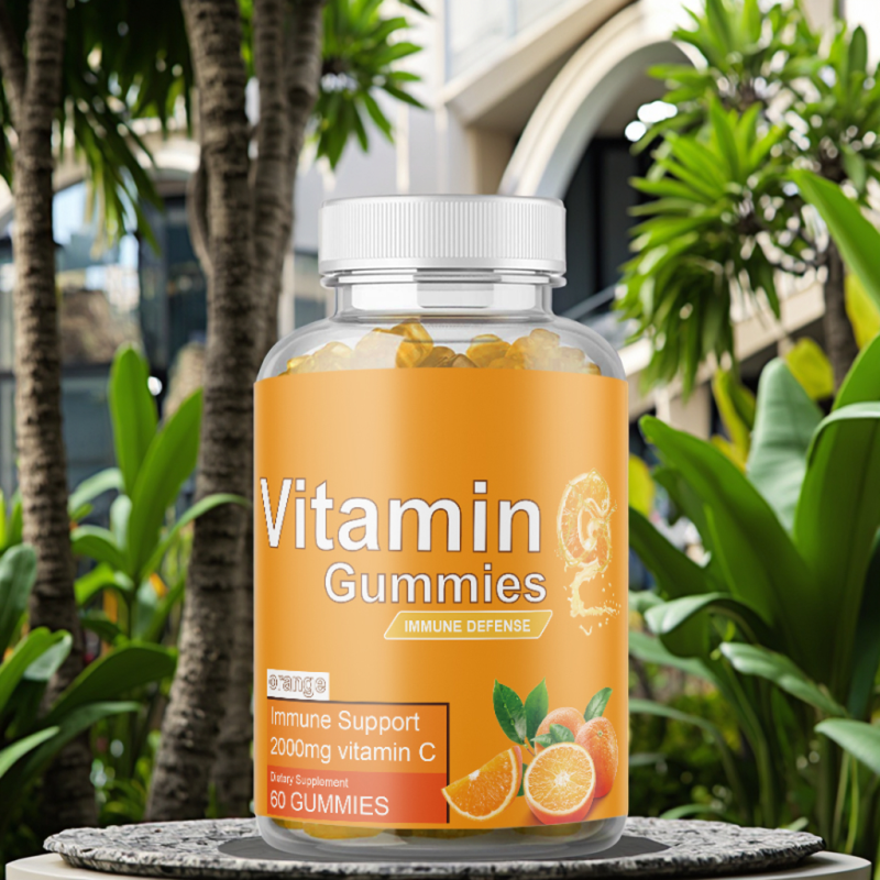 Hair Growth Gummies Factory - WelnessWays Vitamin C Vegan Dietary Fiber Biotin