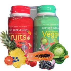 Fiber Capsules Factory - Oem Private Label Fiber Fruits Veggies Vegetable 90 Capsules