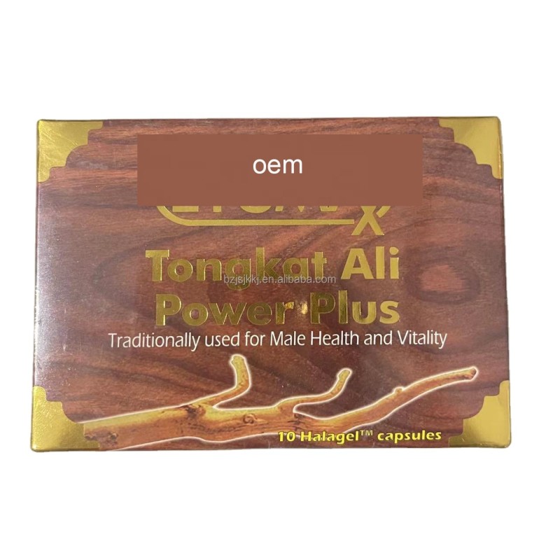 Tongkat Ali Capsules Factory - OEM Maca Root Man Enhancement Organic Red Extract Powder