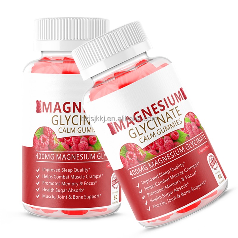 Magnesium Gummies Factory - Supplement Supports Blood Circulation Organic Oem Magnesium Vitamin C