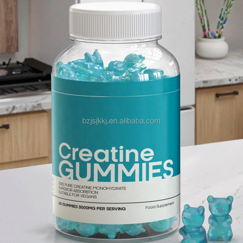 Workout Gummies Factory - OEM Vegan Creatine Energy Booster Supplements for Workouts