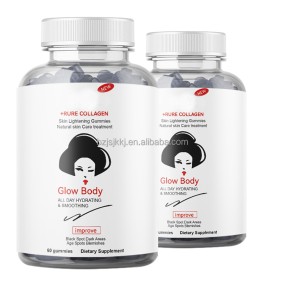 Collagen Gummies Manufacturer - Vegan Supplement Women Glow Body Whitening Dark Spots