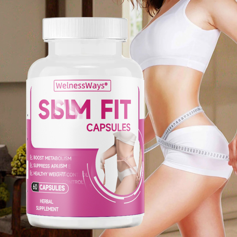 Herbal Detox Capsules Factory - WelnessWays Certified Flat Diet Capsules Adults Slim