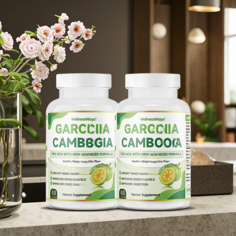 Weight Management Capsules Factory - WelnessWays Garcinia Cambogia for Adults Energy