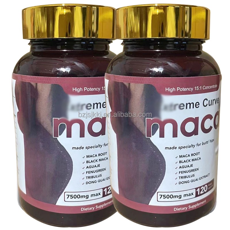 Black Maca Capsules Manufacturer - Ready Stock Original Grown in Maca Pills Energy Booster