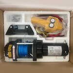 Portable Electric Winch Manufacturer - with Nylon Rope Lightweight High Efficiency Outdoor