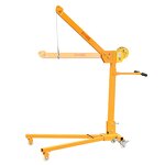 Mobile Mini Crane Manufacturer - Light Duty 300kg with Hand Winch