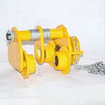 Anticollision Monorail Trolley Manufacturer - 1t to 10t Peach Type Hand Pull Push for Chain Hoist